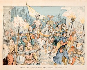 Illustration aus dem Buch „Jeanne d