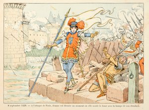 Illustration aus dem Buch „Jeanne d
