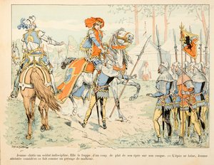 Illustration aus dem Buch „Jeanne d