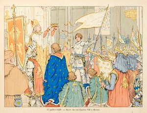 Illustration aus dem Buch „Jeanne d