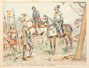 Illustration aus dem Buch „Jeanne d