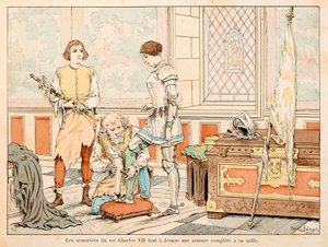 Illustration aus dem Buch „Jeanne d