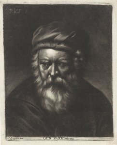 Porträt von Thomas Parr von Paul van Somer (II)