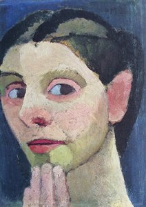 Selbstporträt von Paula Modersohn-Becker