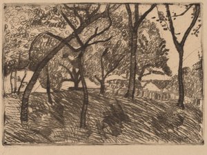 Landschaft mit Bäumen