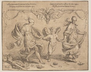 Amor mit Jugend und Luxus von Paulus Moreelse