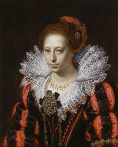 Porträt einer jungen Dame, ca. 1620 von Paulus Moreelse