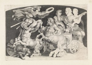 Kamee mit dem Triumph von Germanicus und Agrippina von Paulus Pontius (attributed to)
