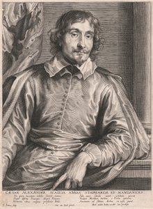 Cäsar Alexander Scaglia Abbas Staphardæ et Mandanices von Paulus Pontius