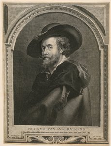 Porträt von Peter Paul Rubens von Paulus Pontius