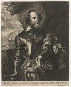 Porträt von Henry, Graf van den Berghe von Paulus Pontius
