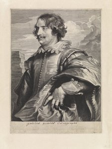 Porträt des Kupferstechers Paulus Pontius von Paulus Pontius