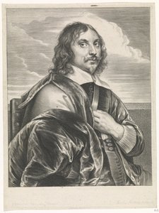 Porträt des Malers Jan Davidsz. de Heem von Paulus Pontius