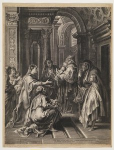 Die Darstellung im Tempel von Paulus Pontius