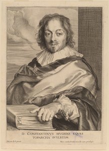 Constantijn Huygens von Paulus Pontius after Sir Anthony van Dyck