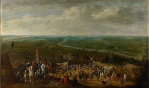 Prinz Frederik Hendrik bei der Belagerung von 
