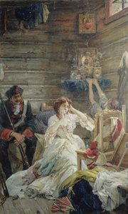 Lady Maria Hamilton vor der Hinrichtung, 26. März 1799 von Pavel Alexandrovich Svedomsky