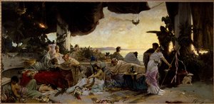 Römische Orgie von Pavel Alexandrovich Svedomsky