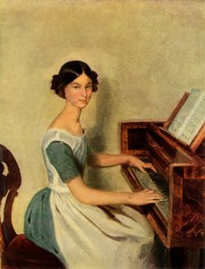 Porträt von Nadezhda Petrovna Zhdanovichova, 1849, 1965