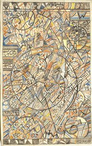 Die Formel des Universums, 1920-1922 von Pavel Nikolayevich Filonov