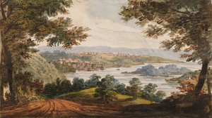 Washington und Georgetown von der Alexandria Road, 1811-ca. 1813
