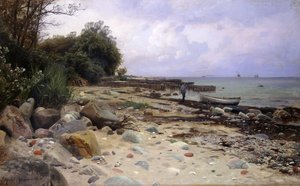 Blick aufs Meer von Peder Monsted