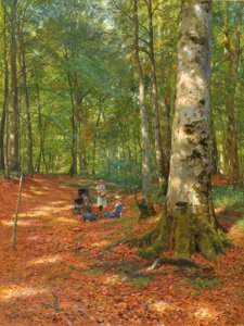 In der Waldlichtung von Peder Monsted