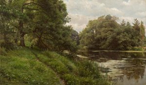 Sommertag am Wasser von Peder Monsted