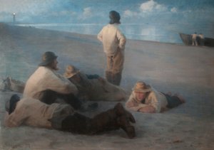 Sommerabend am Strand von Skagen, 1884