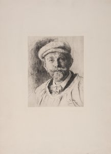 Selbstporträt von Peder Severin Krøyer