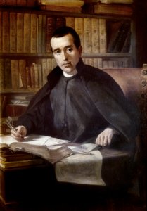 Porträt des spanischen Philosophen und Priesters Jacques Balmes i Urpia (1810-1848), spätes 19. Jahrhundert