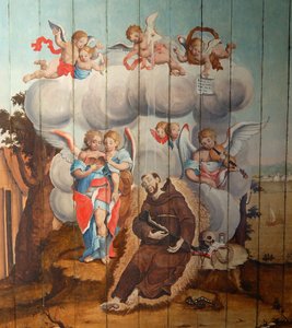 Agonie und Tod des Heiligen Franziskus von Pedro Caetano