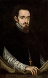 Barock: Porträt von Erzbischof Ambrosio Ignacio Spinola y Guzman von Pedro Nunez de Villavicenzio