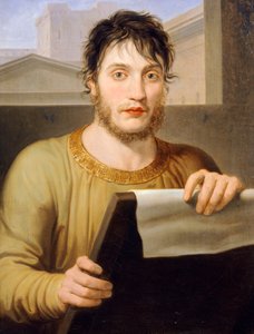Giuseppe Guizzardi in antiker Kleidung von Pelagio Palagi