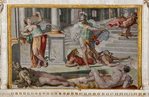 Odysseus und Circe (Detail)