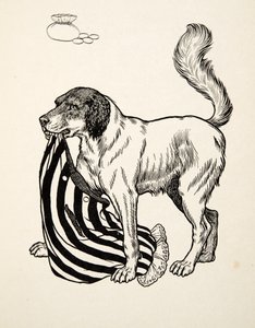 Ein guter Finder, aus Hundert Anekdoten von Tieren, veröffentlicht 1924