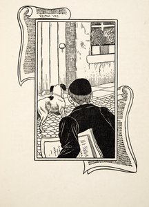 Ein außergewöhnlicher Zeitungsjunge, aus Hundert Anekdoten über Tiere, veröffentlicht 1924