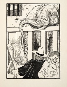 Ein Sinn für Lächerlichkeit, aus Hundert Anekdoten über Tiere, veröffentlicht 1924