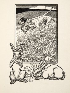 Ein schlaues Paar, aus Hundert Anekdoten über Tiere, veröffentlicht 1924