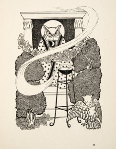 Flucht von Dschingis Khan, aus Hundert Anekdoten über Tiere, veröffentlicht 1924