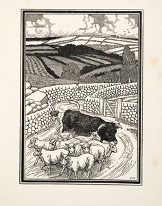 Auf dem Weg zum Markt, aus Hundert Anekdoten über Tiere, veröffentlicht 1924