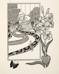 Kindliche Faszination, aus Hundert Anekdoten über Tiere, veröffentlicht 1924