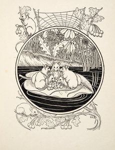 Mäuse als Navigatoren, aus Hundert Anekdoten über Tiere, veröffentlicht 1924