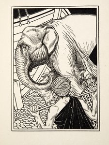 Edle Ausdauer, aus Hundert Anekdoten über Tiere, veröffentlicht 1924
