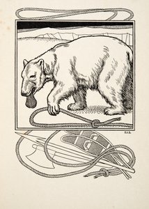 Kluger Bär, aus Hundert Anekdoten über Tiere, veröffentlicht 1924