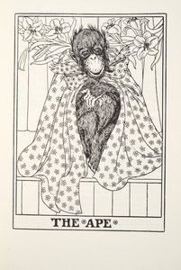 Der Affe, aus Fontaine Fabeln, veröffentlicht 1905 von Percy J. Billingshurst