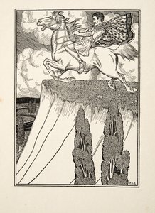 Der Tod des Antiochus gerächt, aus Hundert Anekdoten über Tiere, veröffentlicht 1924