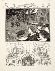 Die Macht der Musik, aus Hundert Anekdoten von Tieren, veröffentlicht 1924 von Percy J. Billingshurst