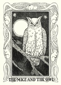 Fabeln von La Fontaine: Die Mäuse und die Eule von Percy James Billinghurst