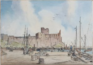 Peel Castle, Isle of Man von Percy Lancaster
